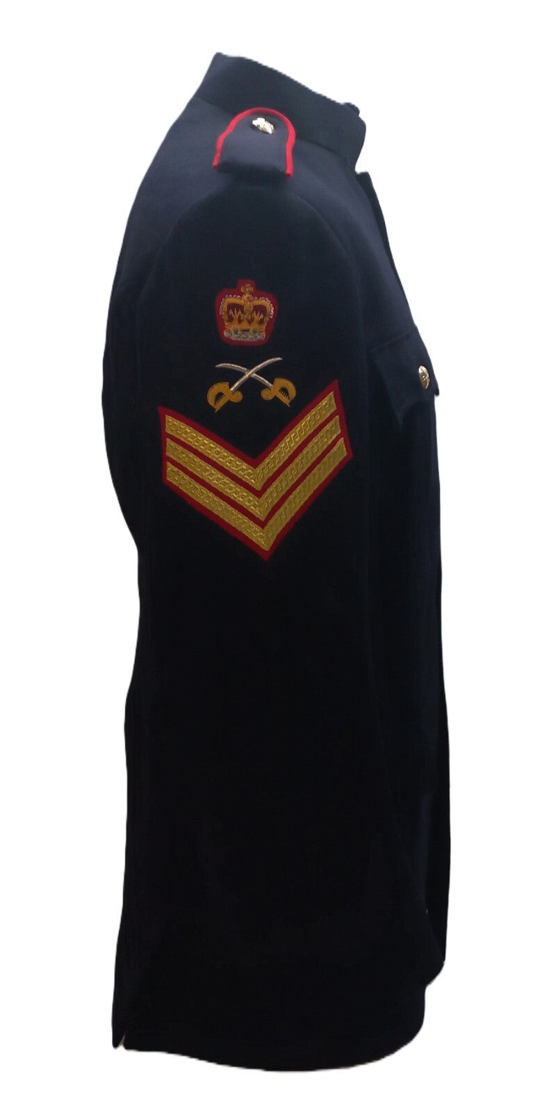 British Army APTC No1 Jacket Q/C Crown Badge + 3 Bar Chevron and Shoulder Straps 194/104cm