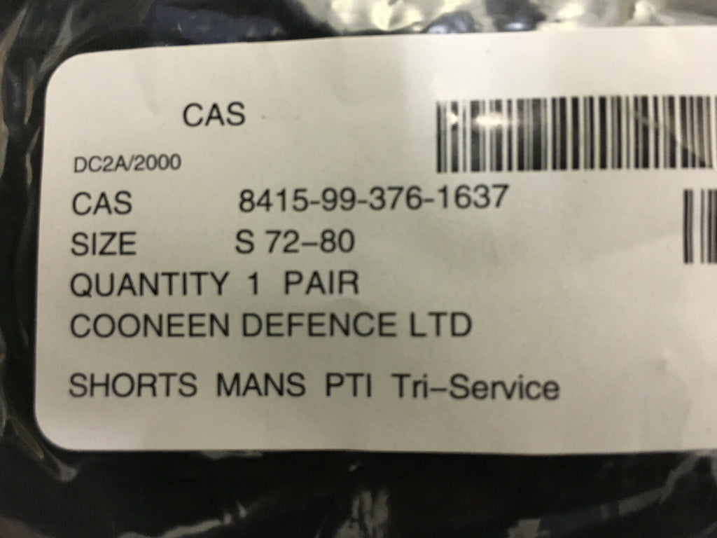 PTI Tri Service Mans Shorts Genuine British - NEW or Used