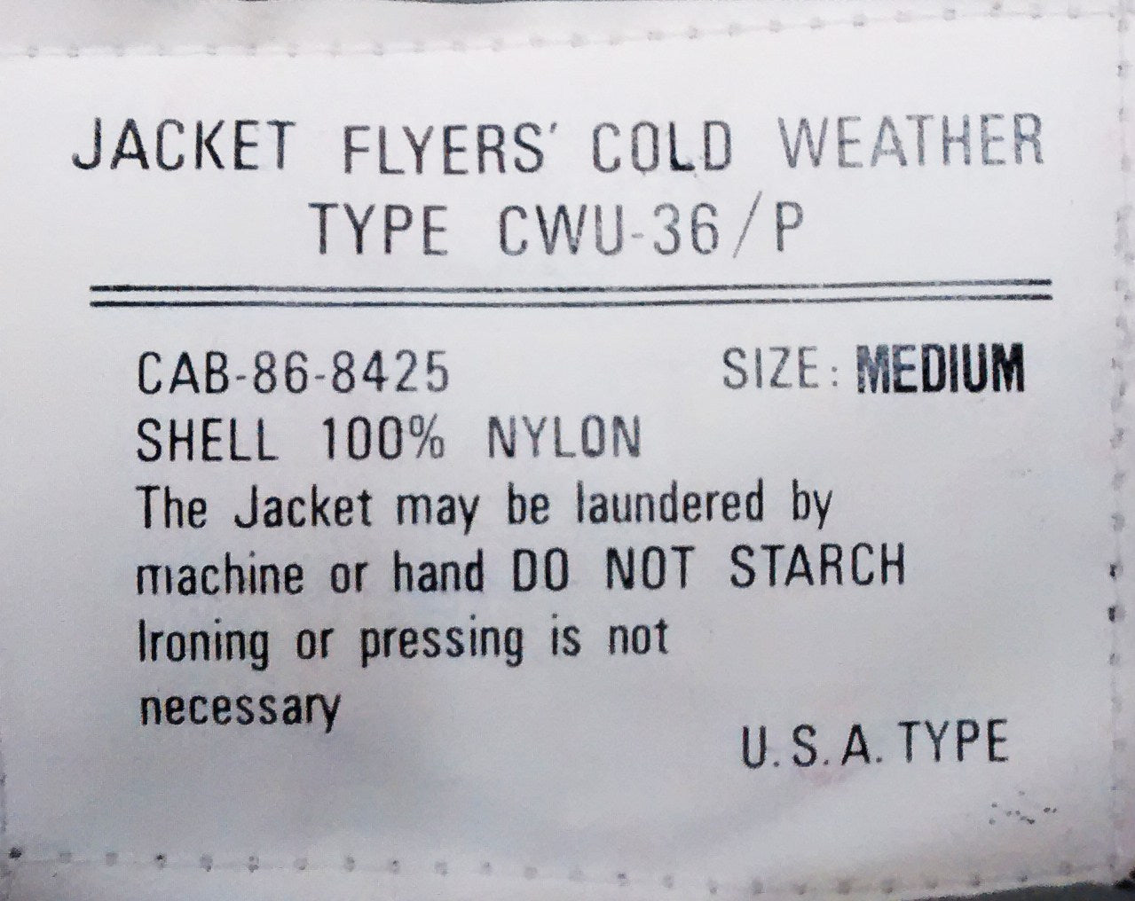 MA2 CWU US Military Style Bomber Jacket Blue NEW
