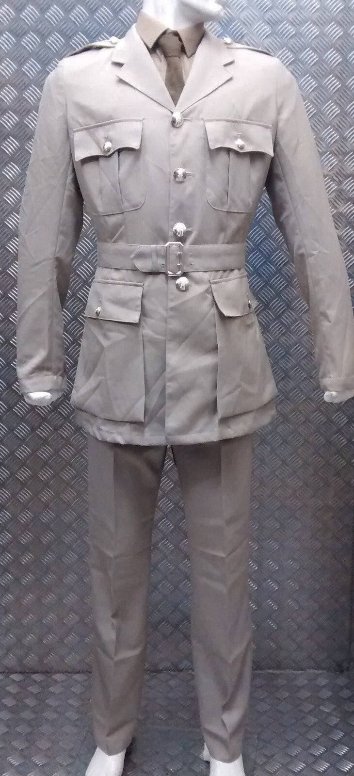 No4 No6 Tropical Safari Stone Suit WO Dress NEW