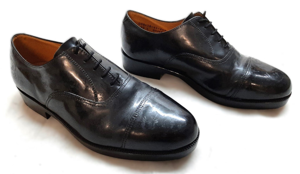 British Shoes Mens Working / Service Dress With Toe Cap Section UK 10L