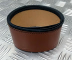 Split Leather Hatband British Made 2" Replacement Band for Dress Hats