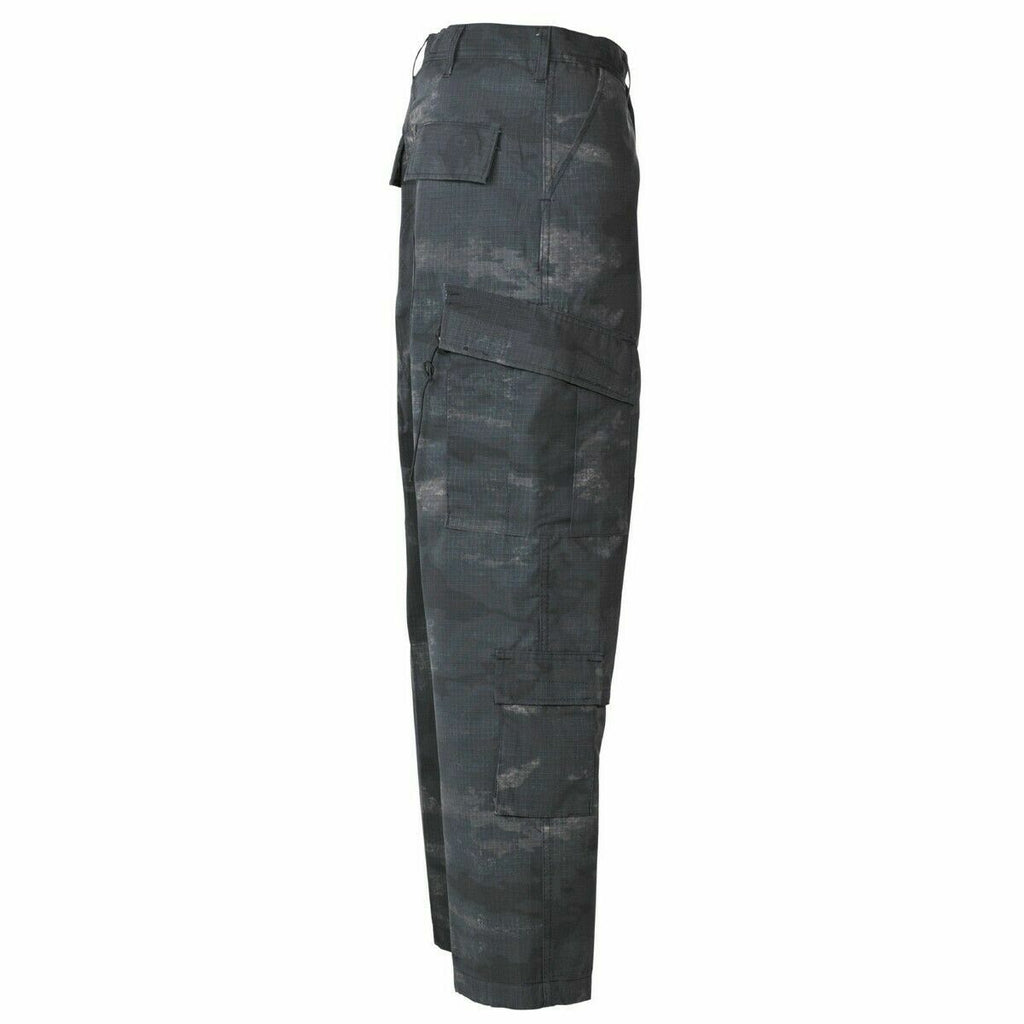 MFH Tactical Night ACU Camo Special Ops Combat Fatigue Rip Stop Trousers L/R