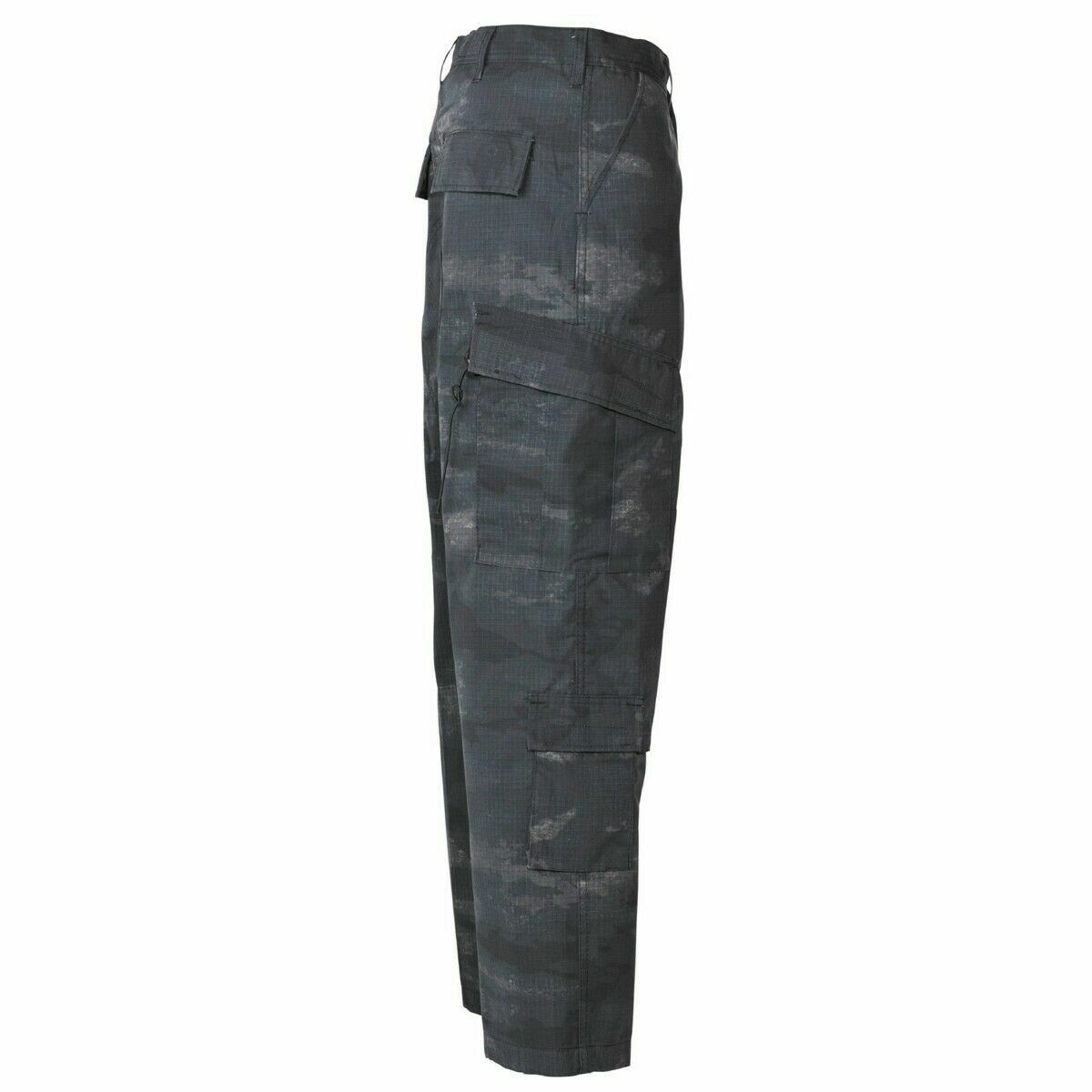 MFH Tactical Night ACU Camo Special Ops Combat Fatigue Rip Stop Trousers L/R