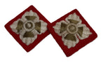 RRS Shoulder Stars Vintage British Army Pattern OFC Pips Scotland / Infantry