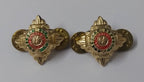 Officers Rank Pips ¾" Bath Stars Tria Juncta In Uno Genuine British NEW