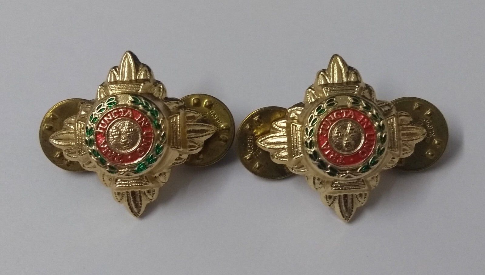 Officers Rank Pips ¾" Bath Stars Tria Juncta In Uno Genuine British NEW