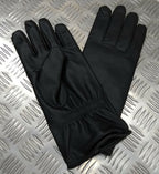 Black Leather General Service Soft Lined Duty Gloves Medium 8/8.5