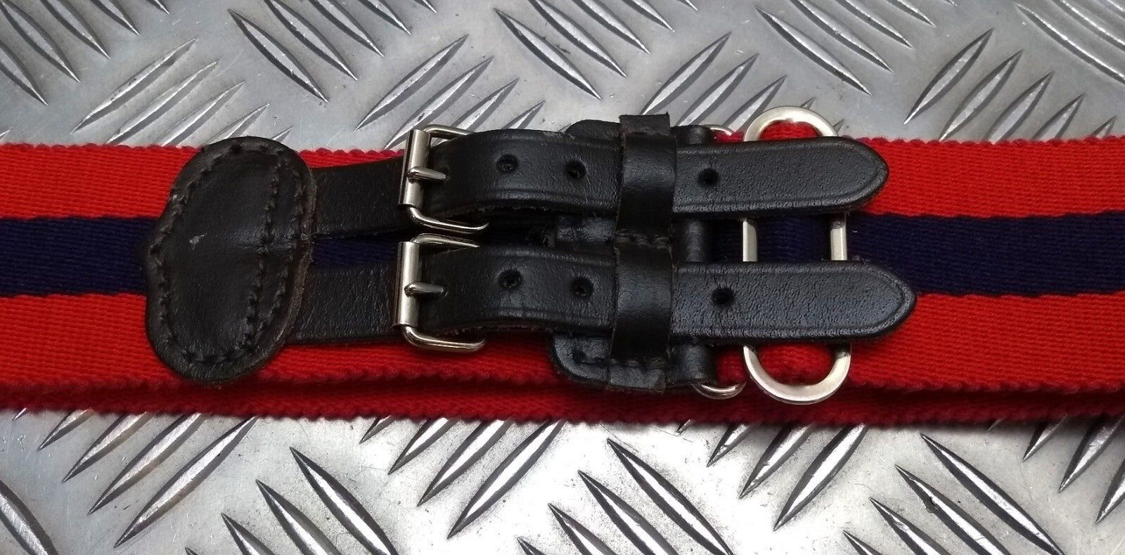AGC Stable Belt Adjutant Corps With Double Leather Strap