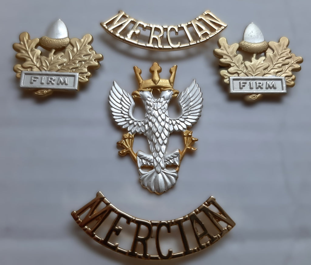 Mercian Regiment Insignia Assorted British Army Regimental Badges of the Mercs