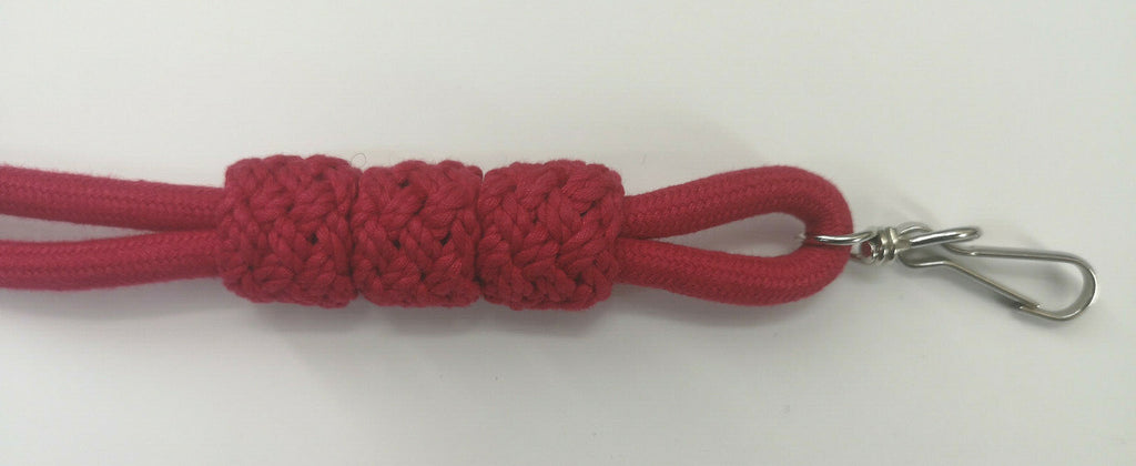 Genuine British Duke of Wellington's Regiment Red Lanyard with Clip