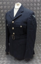 RAF No1 Jacket Royal Air Force Style Blue Grey Colour With Belt Size 84cm Short