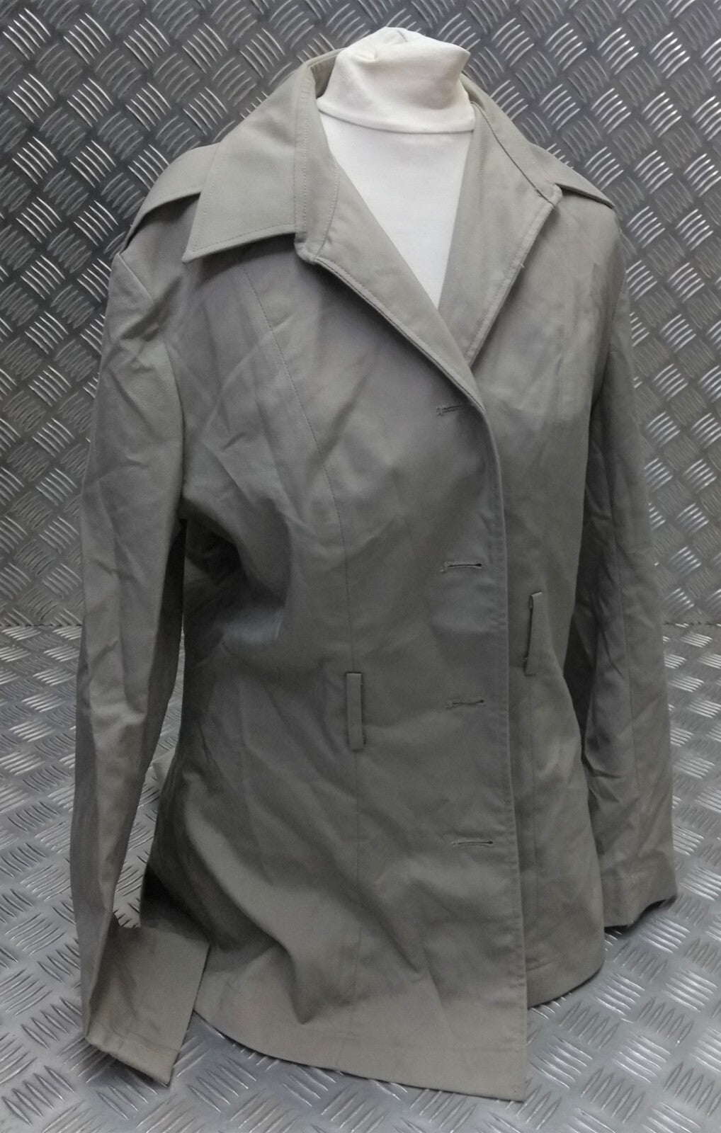 No6 Jacket British Dress Safari Stone Tunic Female