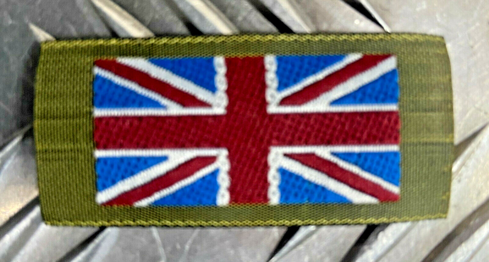 Genuine British Forces / Army Union Jack Flag Shoulder Patch / Badges X 2 FLG01