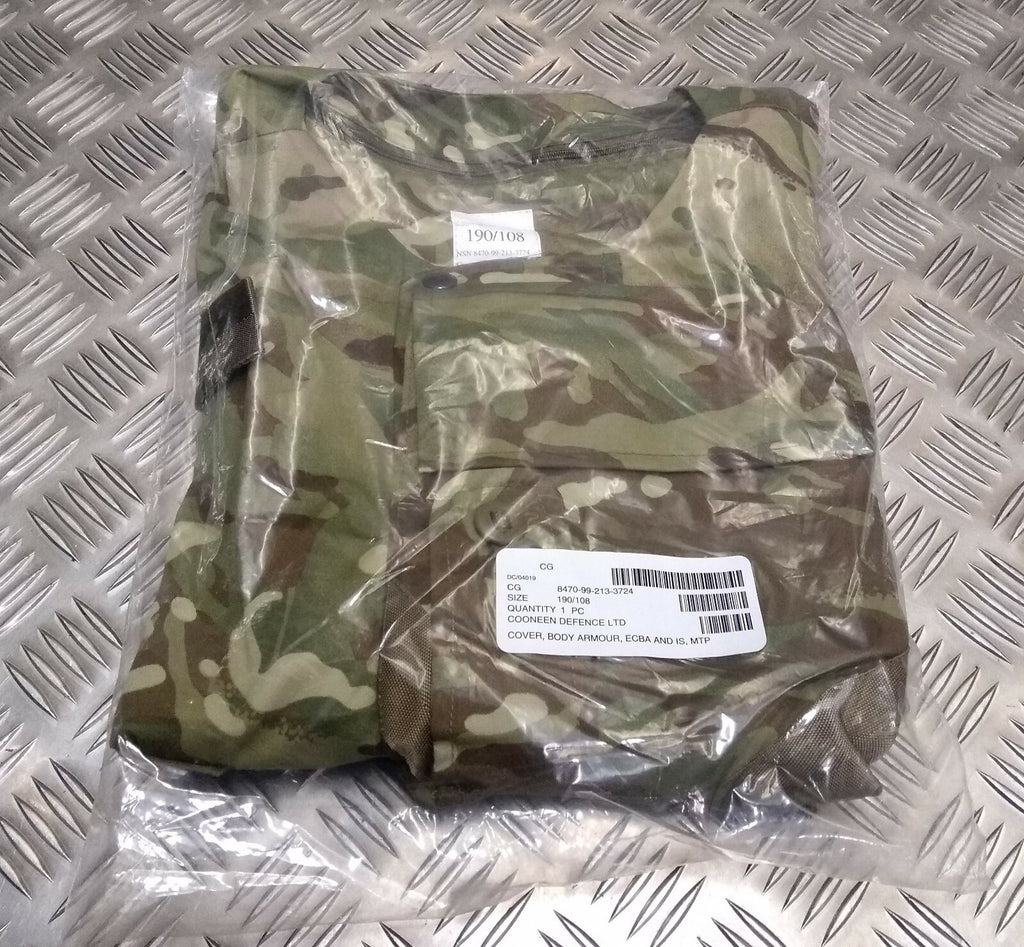 MTP Body Vest CBA Combat Body Cover British Multi Camo Pattern - NEW