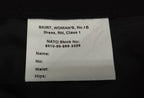 WRNS RN Skirt No1B & CL1 Class 1 British Royal Navy Dress Size 80cm Short