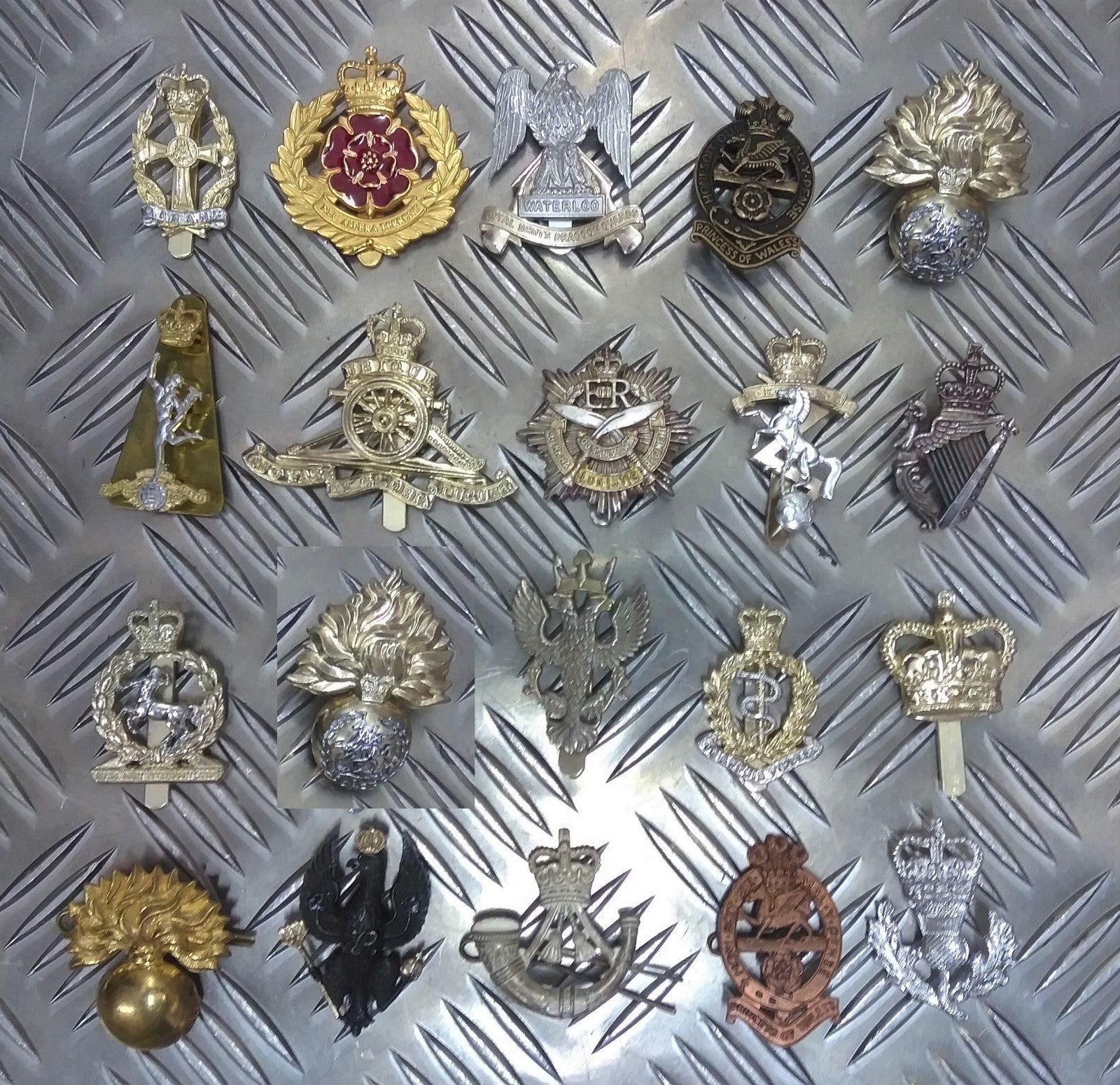 Hat Beret Badge Various Types Assorted Styles LOT
