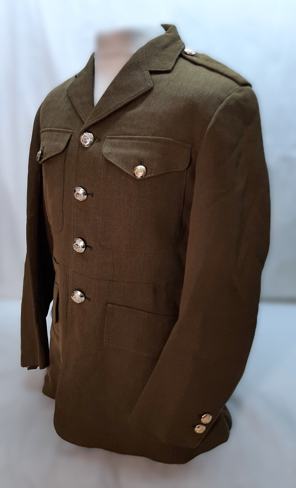 British Army Vintage Old Pattern No2 Dress Jacket By L Fulton and Sons