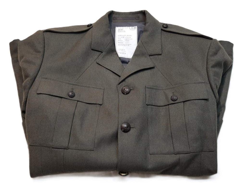 RM Lovat Jacket Worsted British Marines Full Set of Buttons 196/116.5cm