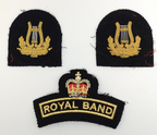 British Royal Navy / Marines Bandsman Band Patches