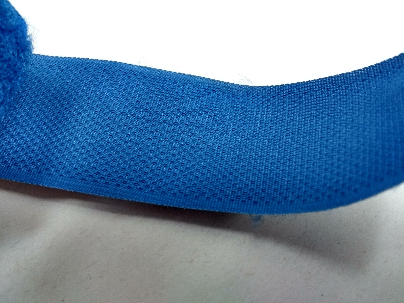 Light Blue 1" wide Rip & Grip / Hook & Loop 25" length Sew on type - NEW