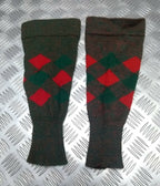 Footless Kilt Hose Regimental Tartan Pattern British Army Issue Highland Dress