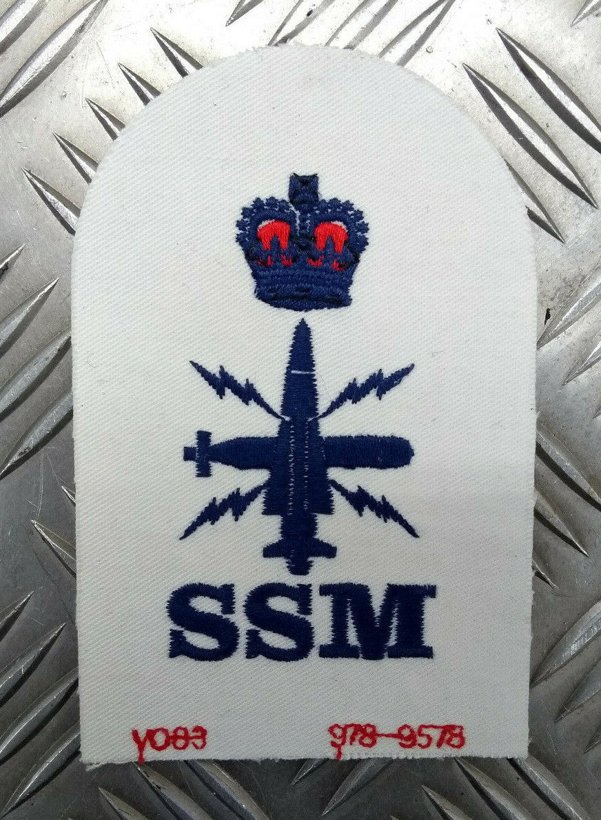Royal Navy Operator Mechanic Sensors Submarine Naval Branch Specialisation Patch