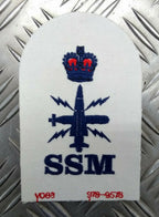Royal Navy Operator Mechanic Sensors Submarine Naval Branch Specialisation Patch