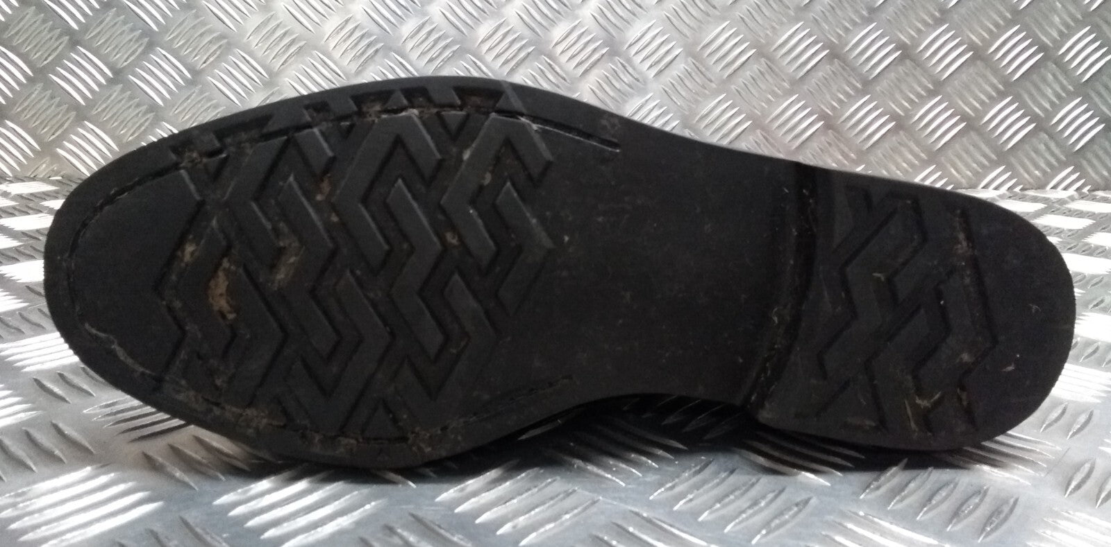 Black Parade Shoe Genuine British Type Plain Toe Cap DMS Sole Grade 1