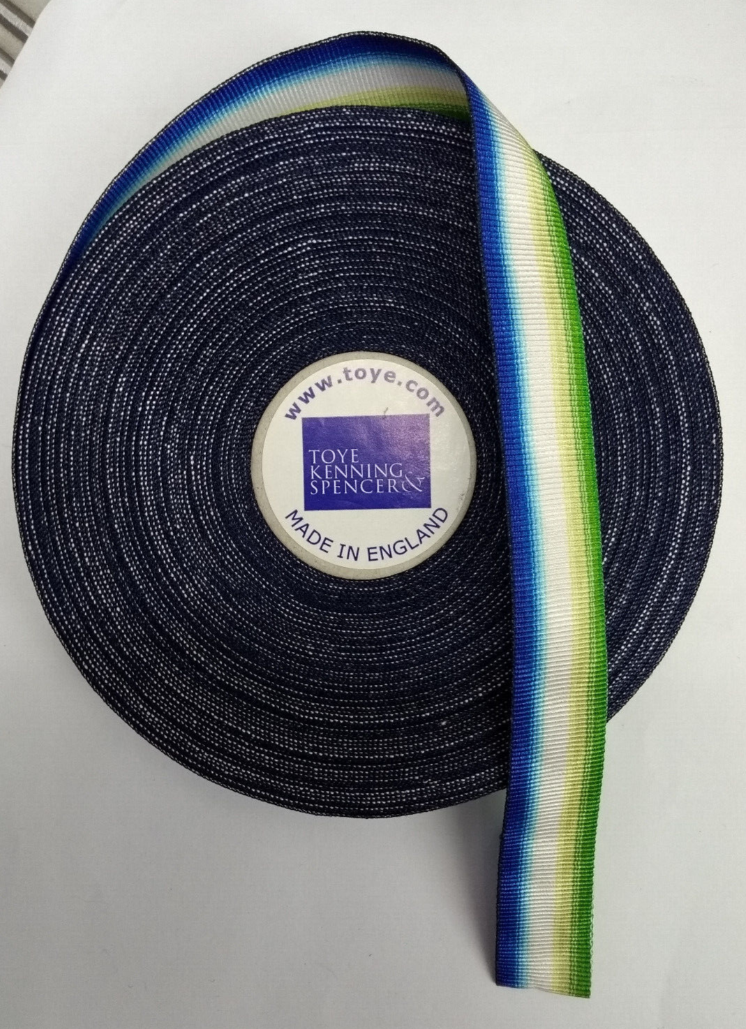 Atlantic Star Medal Ribbon 6" / 18mm wide Medal Ribbon