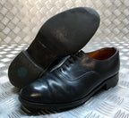 Naval Oxford Shoe British Navy Officers Dress Uniform Without Toe Cap UK 7L