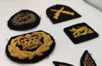 British Army / Navy / RAF Royal Air Force Qualification Rank Wire Braided Badges set of 6