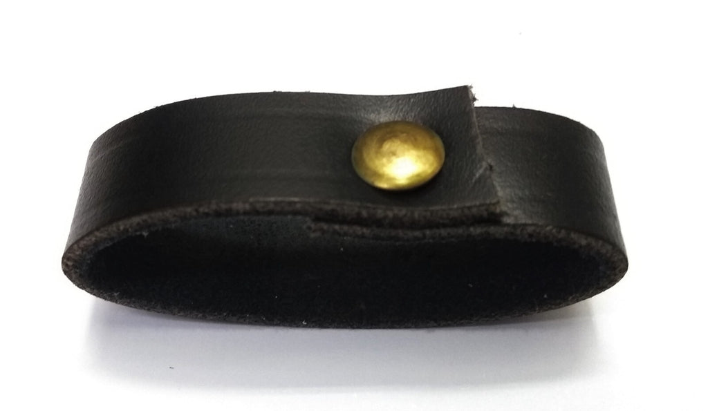 Leather Belt Stay Detail 1 3/4" Duty Belt Keeper x2