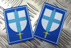 Command de Marseille French Issue 2nd Version Insignia Patch 1 Pair