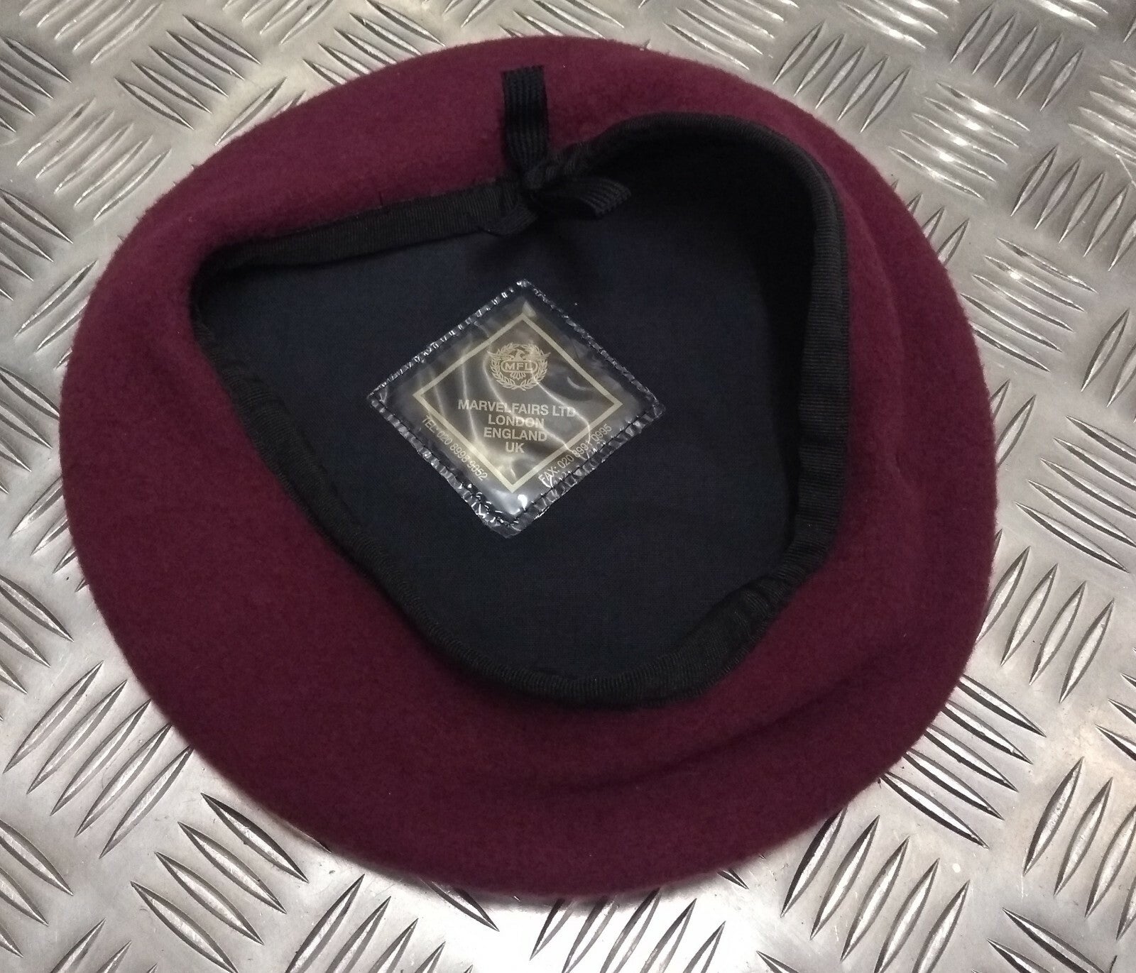 Parachute Regiment Type Wool Beret Genuine MF Maroon Colour All Sizes- NEW