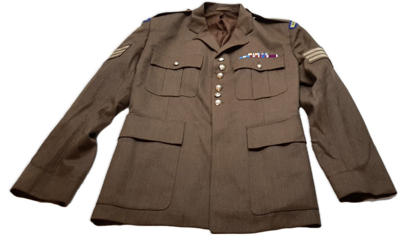 No2 Scots GDS Dress Jacket FAD Footguards Pattern 3 Bar Chevrons Patches