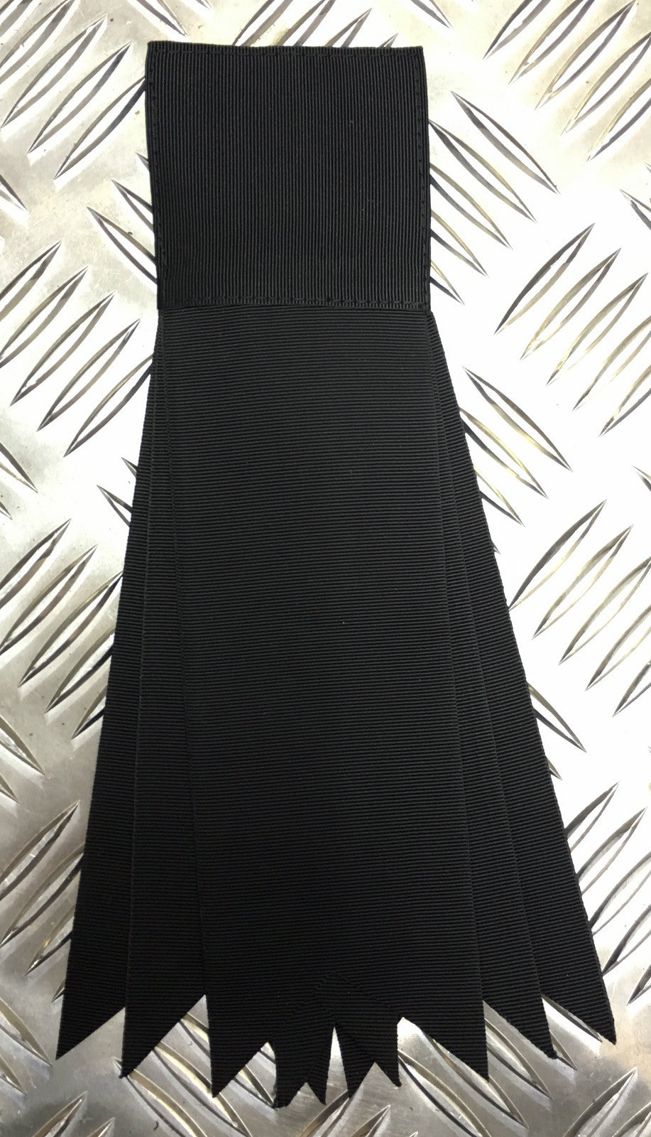 Black Decorative Ribbon Rosette / Rossette Hard Wearing Polyester - Brand NEW