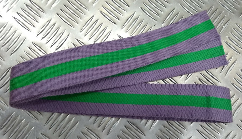 Genuine Issue Heavy Duty Cotton Canvas Two Tone Web Belt Material 4.5cm