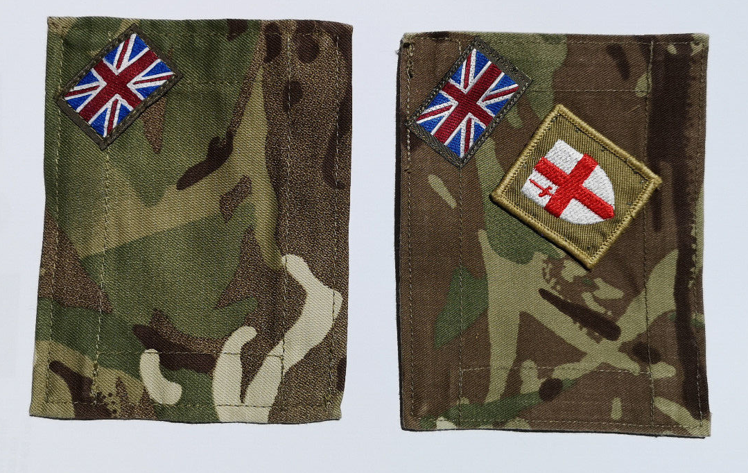 City Of London And North East Sector Army Cadets TRF Patch on MTP Blanking Patch
