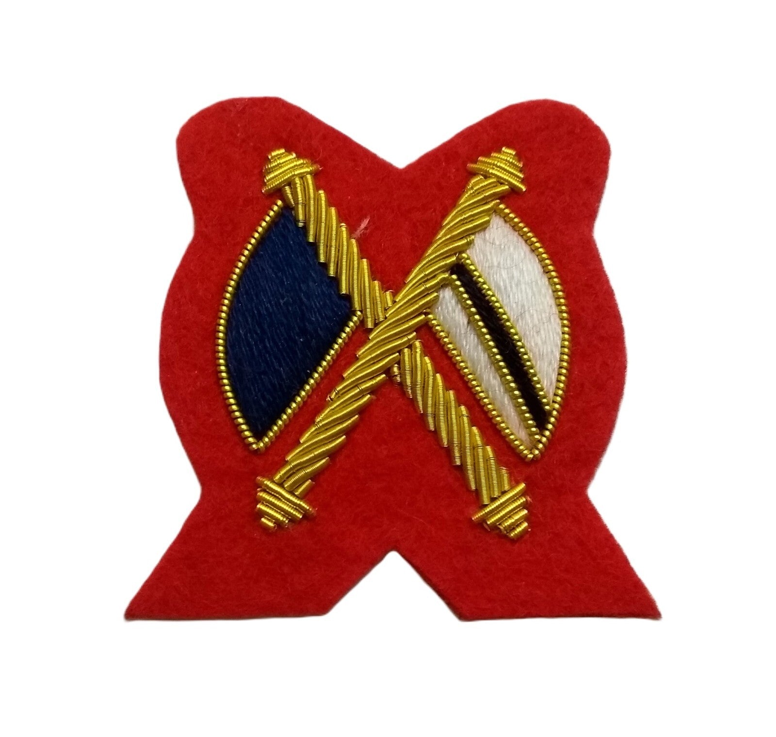 Mess Kit Badge Royal Engineers Signaller British Army Hand Embroidered Arm Patch
