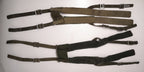 Vintage Army Issue Heavy-duty Vinyl Backpacks Belts Yokes & Pouches Heavy Wear