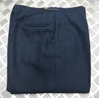 Vintage Trousers RAF Royal Air Force Dress Old Pattern Air Force Blue Grey Colour Waist 35"