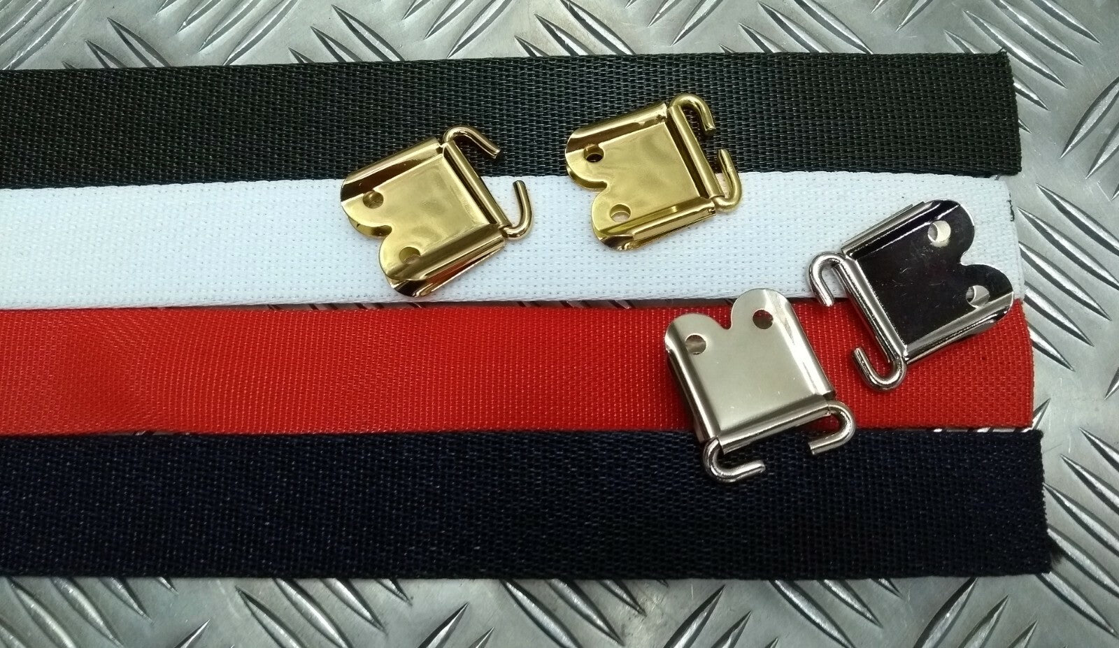Shoulder Sling Kit Courlene Material British Made Mix Colours No Rivets