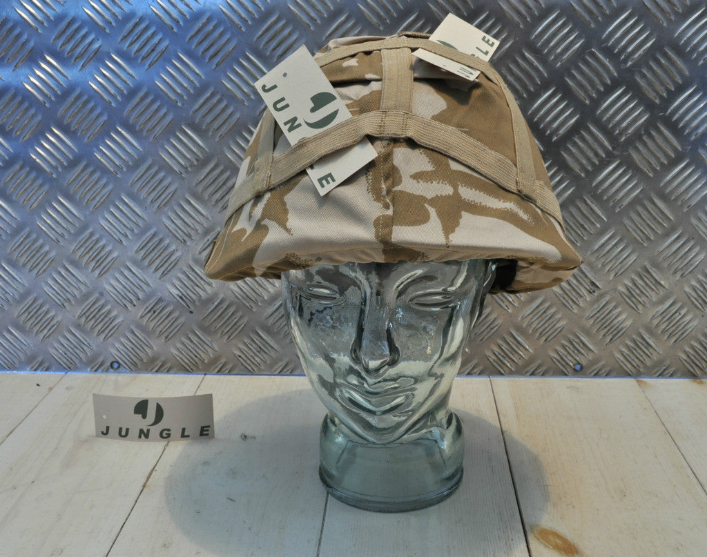 Genuine British Army Desert Storm Helmet Cover. Size Adjustable - Brand NEW