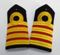 Naval Officers Captains No1 Shoulder Boards Epaulette Medical Issue Gold Detail