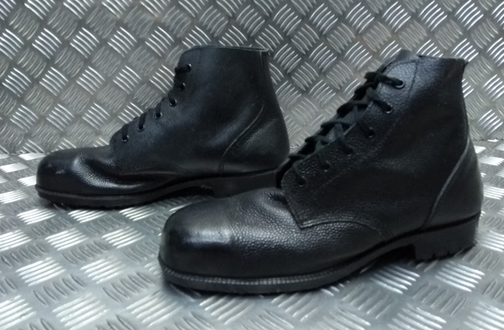 Ankle Boots Safety British Made 6 Eyelet Grain Style TUFF GB Britton