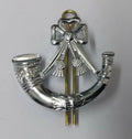 Genuine British Light Infantry Cap / Beret /Hat Split Pin Metal Badge LI - New