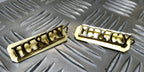 Inns Of Court & City Yeomanry Genuine British Army IC & CY Shoulder Titles - New