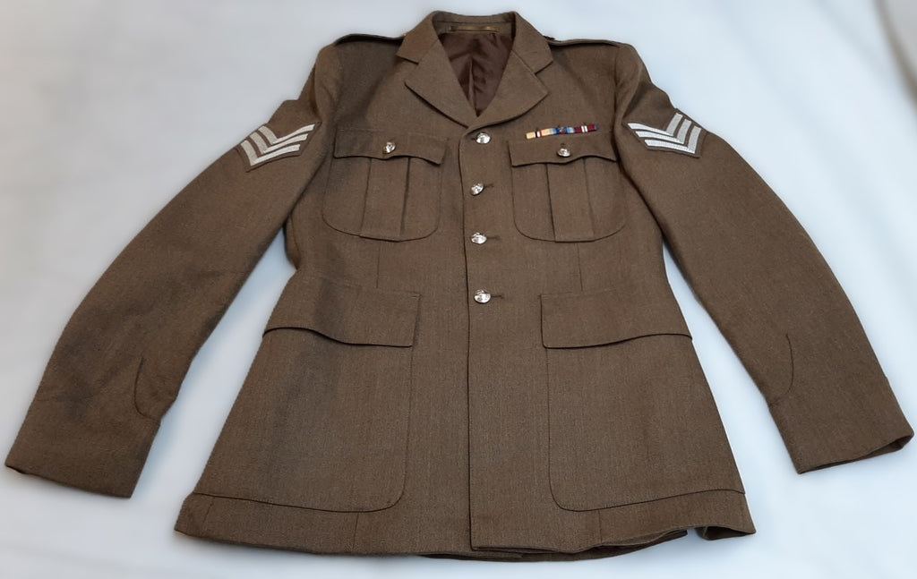 RAVC FAD Jacket No2 With 3 Bar Chevrons and Fully Buttoned 170/104/88cm