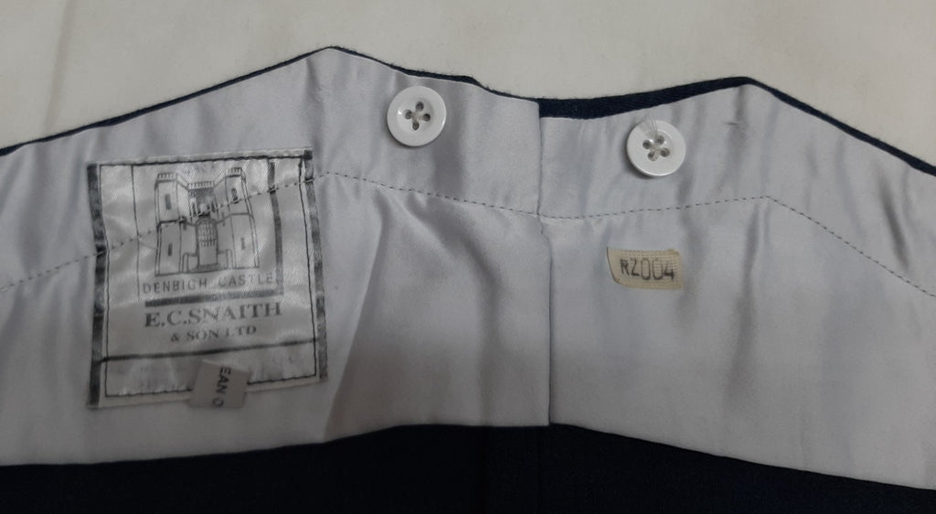 Mess Dress Trousers by E.C Snaith Older RAF Royal Air Force Pattern W35"